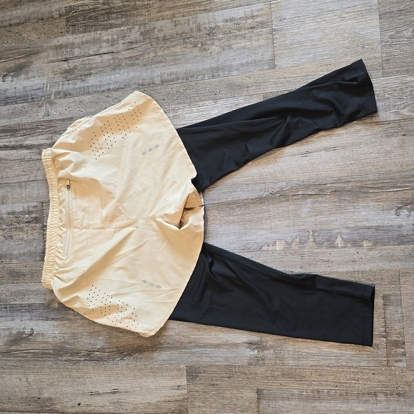 RAWGEAR| Men's | Mens Raw Gear 2 In 1 Compression Leggings Running Tan | S​ - Picture 7 of 10